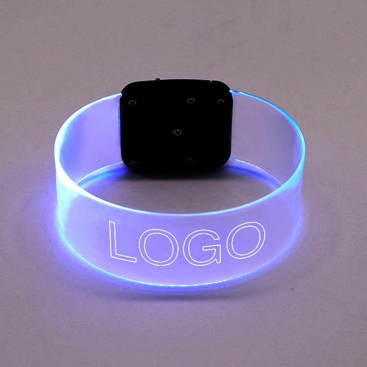 GlowSlide Magnetic LED Bracelet – Coldplay Style Light-Up Wristband