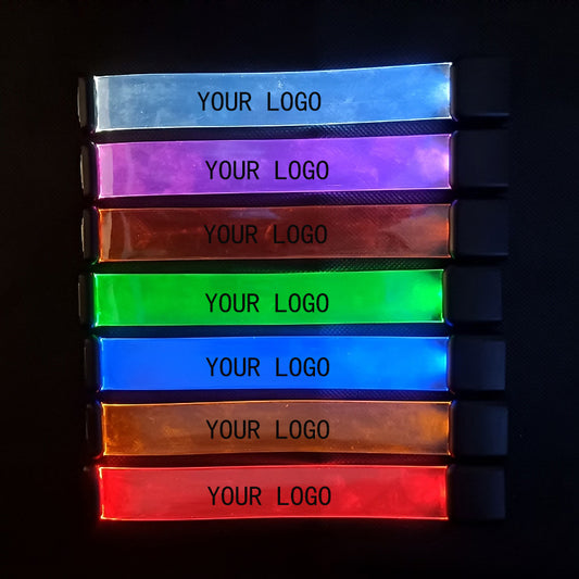 GlowSlide Magnetic LED Bracelet – Coldplay Style Light-Up Wristband